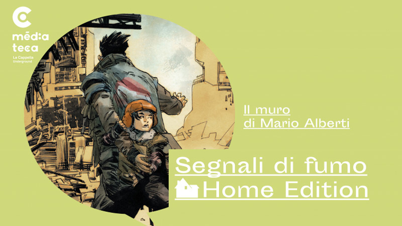 Mario Alberti ci racconterà tutti i retroscena de Il muro, la nuova serie a fumetti da lui scritta e disegnata, attualmente uscita con il primo volume Homo homini lupus.