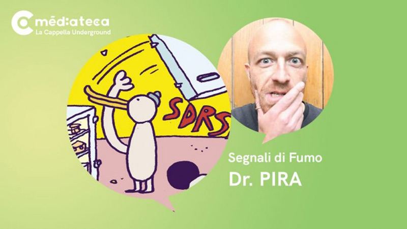 Mercoledì 8 luglio alle 18.00 in diretta sulla pagina Facebook del Trieste Science+Fiction Festival saremo in compagnia del DR.PIRA per una chiacchierata a ruota libera su fumetti, ironia, mitologia, imprinting e soprattutto RELAX!