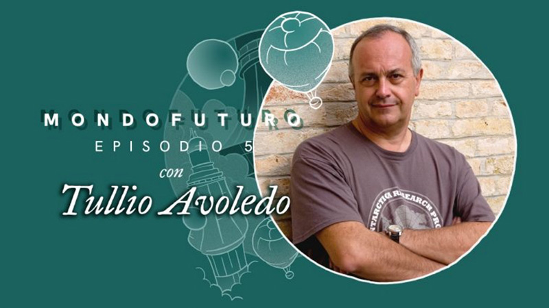 Tullio Avoledo ci parlerà di mondi (narrativi) futuri riflettendo su come il nostro recentissimo passato potrà influenzare le storie di domani.