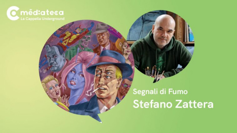 Segnali di Fumo con protagonista Stefano Zattera, l’autore de Il Buco Noir.